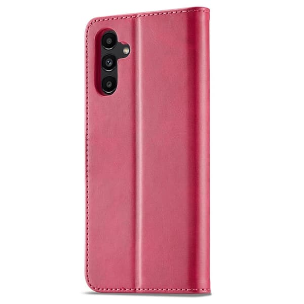 LC.IMEEKE Samsung Galaxy A55 flip case - Ruusu Pink