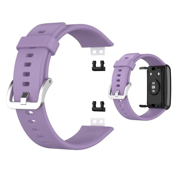 Huawei Watch Fit silikone rem - lyselilla Purple