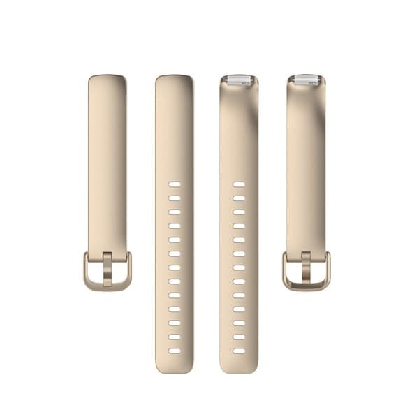 Fitbit Inspire 2 simple watch band - Champagne Gold / Size: L Guld
