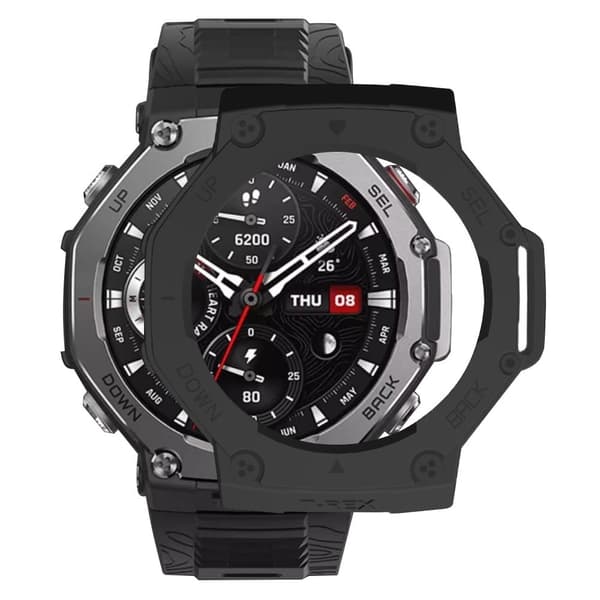 Huami Amazfit T-Rex 3 Watch Case Drop-Proof Hard PC Cover - Sort Black