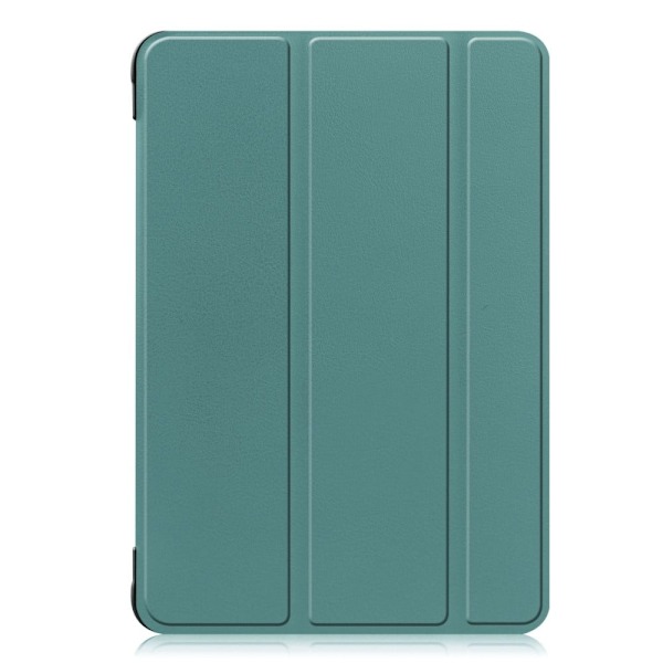 Tri-fold läderfodral för Amazon Fire 8 HD (2022) - Svartaktig Grön Grön