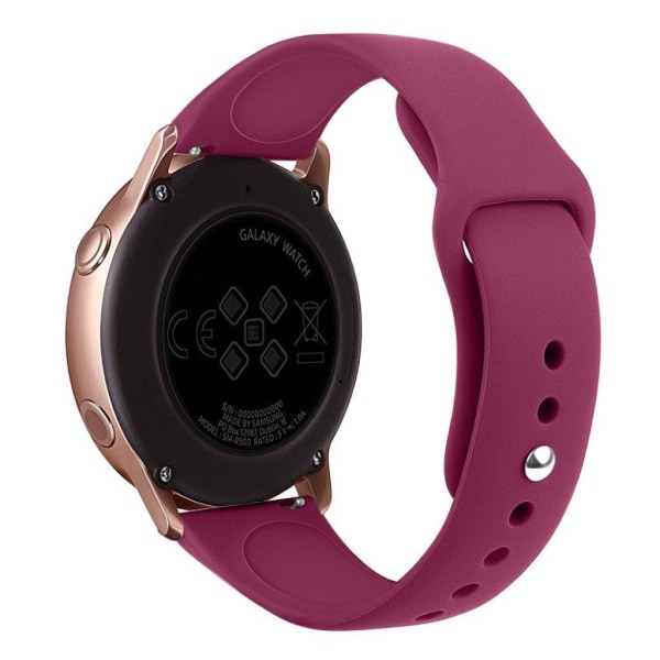 Samsung Galaxy Watch Active 20 mm holdbar urrem - lyserød Pink