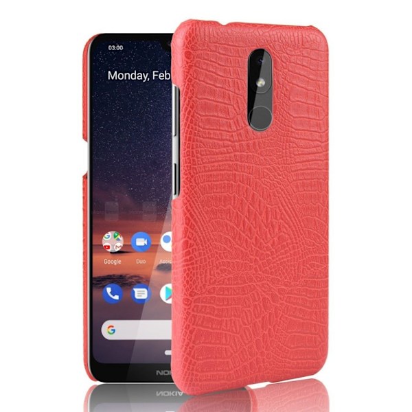 Croco Nokia 3.2 deksel - Rød Red