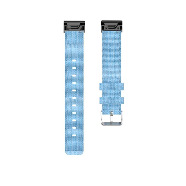 20mm kankainen kellohihna Garmin-kelloon työkalulla - Taivaansininen Blue