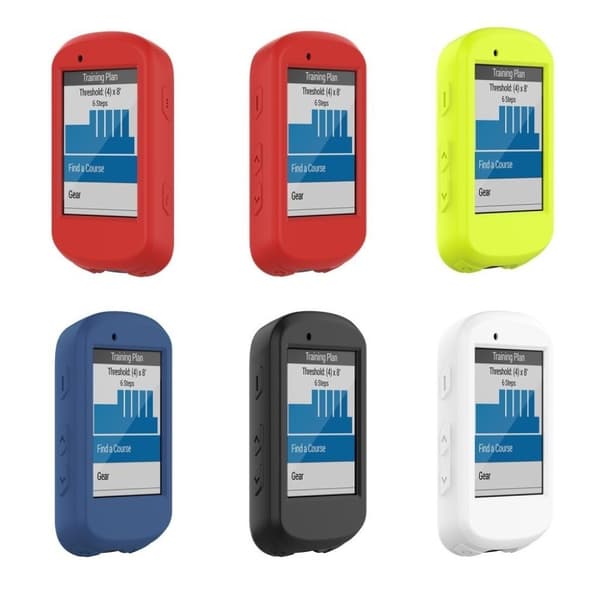 Garmin Edge 530 hållbart silikonfodral - Vit Vit