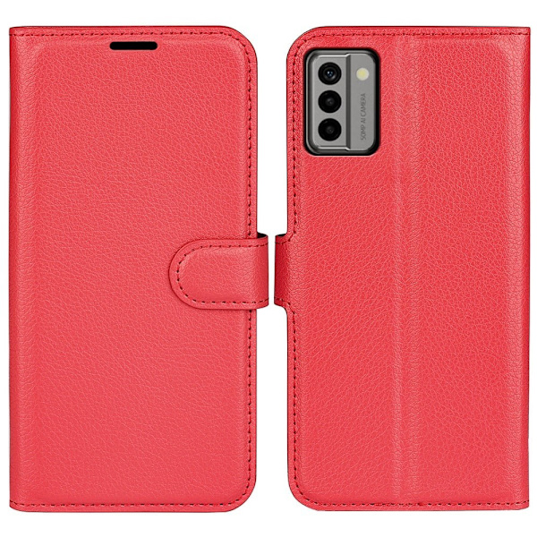 Klassisk Nokia G22 Flip Etui - Rød Red