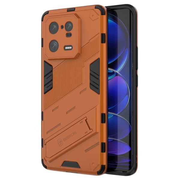Stöttåligt Xiaomi 13 Pro hybridskal - Orange Orange