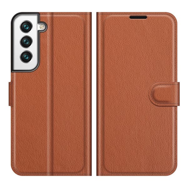 Classic Samsung Galaxy S22 Plus Flippetui - Brun Brown
