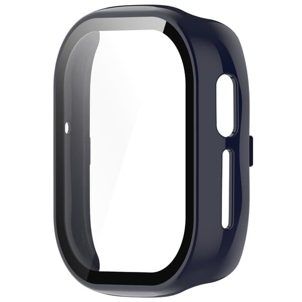 Honor Watch 4 cover with tempered glass - Dark Blue Blå