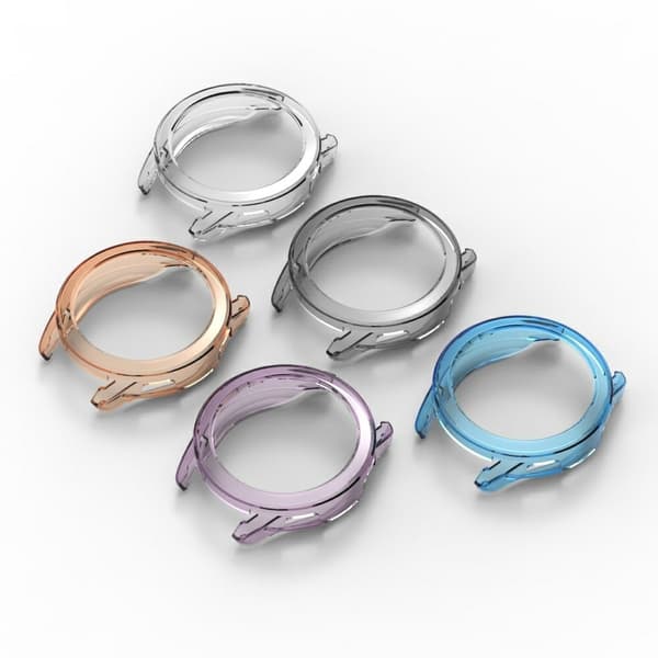 Xiaomi Watch S3 Hollow-Out Smartwatch Protector Stötsäker flexibel klockram - Transparent Vit Vit