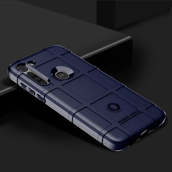 Rugged Shield deksel - Motorola Moto G8 Power - Blå Blue