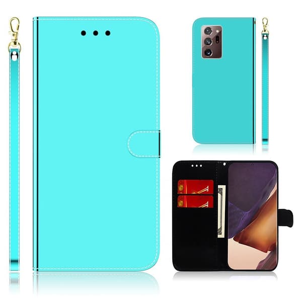 Mirror Samsung Galaxy Note 20 Ultra flip case - Syaani Green