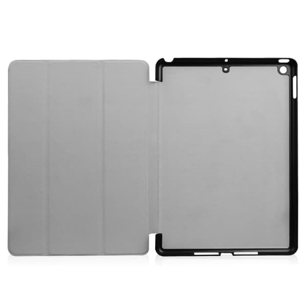 iPad (2017) Tri-Fold PU Lær Etui - Baby Blå Blue