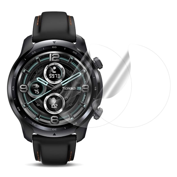 2Pcs Ticwatch Pro 3 HD clear screen protector Transparent
