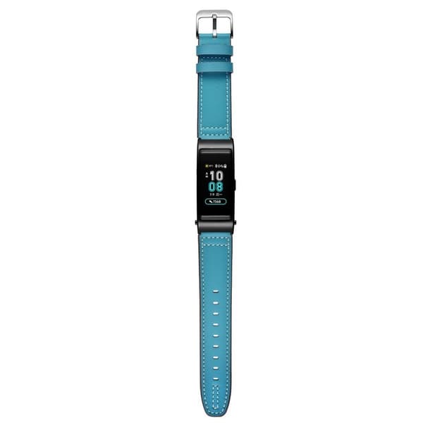 Huawei TalkBand B5 / B3 / B2 Active klockarmband i äkta läder - Blå Blå