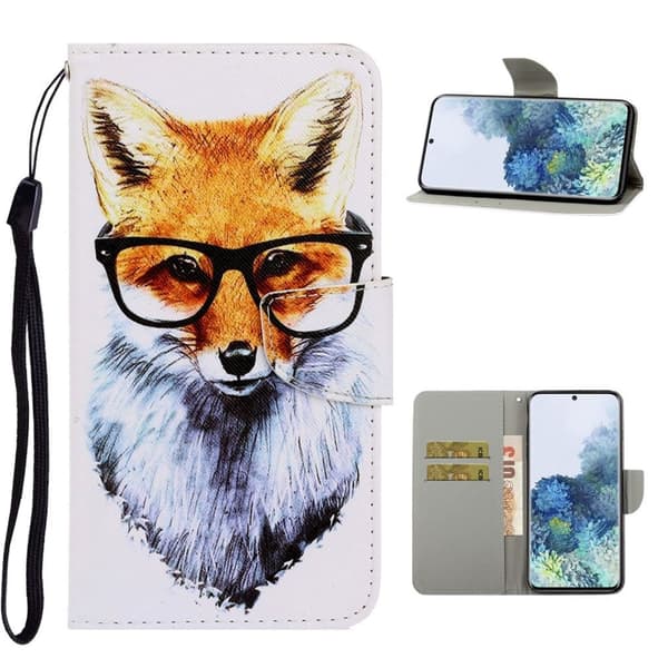 wonderland Samsung Galaxy S21 Plus flip etui - Fox Brown