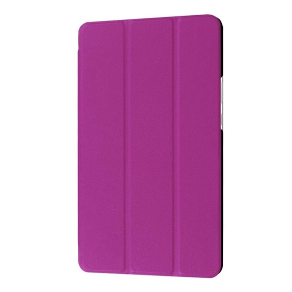 Amdrup Huawei MediaPad M3 8.4 læder-etui med tri-fold - Lilla Purple