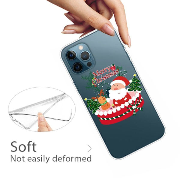 Julfodral till iPhone 14 Pro - Tomte Och Tomte Röd