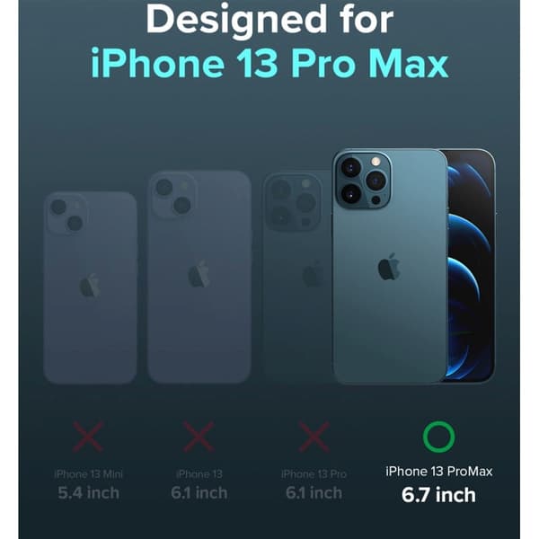 Ringke Fusion Matte iPhone 13 Pro Max - Kirkas Transparent