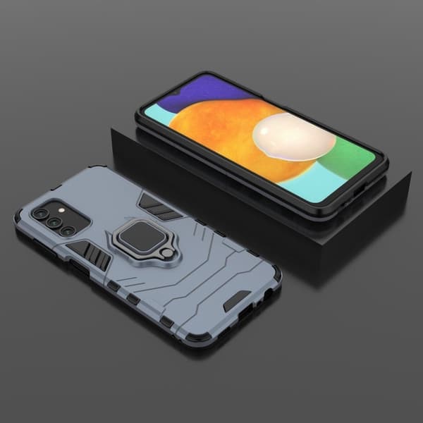 Ring Guard-etui - Samsung Galaxy A13 4G - Mørkeblå Blue