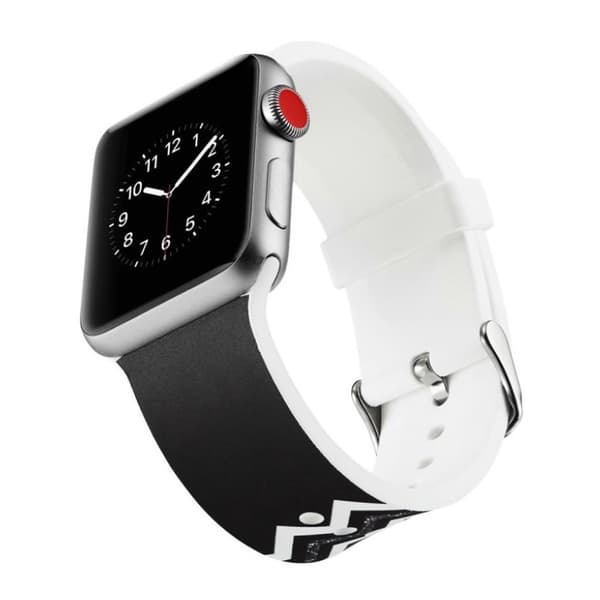 Apple Watch Series 4 44mm Silikon Klokkereim - Twill Multicolor