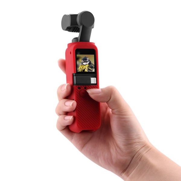 DJI Osmo Pocket 2 silikonikotelo - Punainen Red