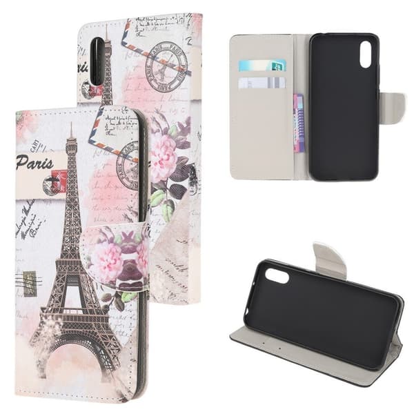 Wonderland Samsung Galaxy M02 / A02 Flip etui - Tårn Multicolor