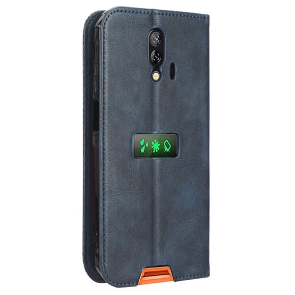 Bofink Vintage Blackview Bv7200 Læder Etui - Blå Blue