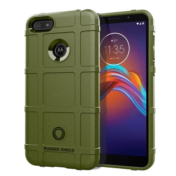 Robust Shield case - Motorola Moto E6 Play - Army Grønn Green