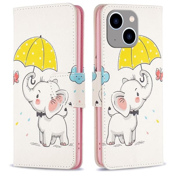 Wonderland iPhone 14 Plus fodral -Rosa Rosa