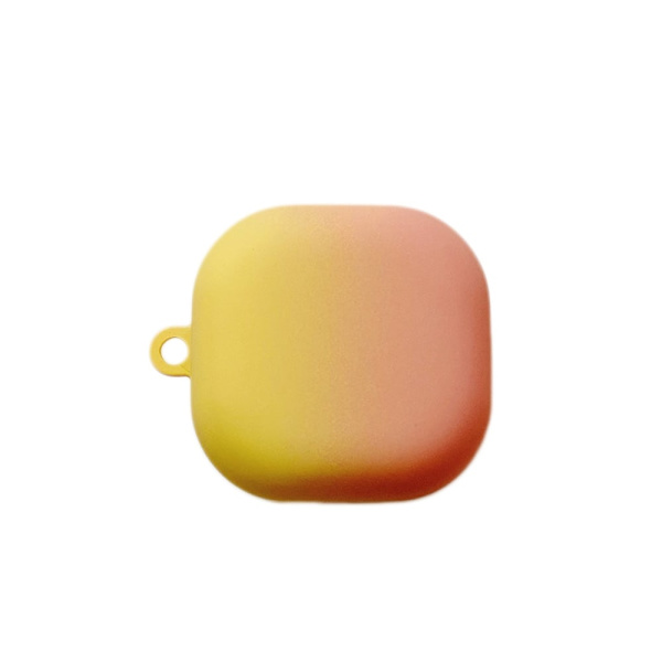 Samsung Galaxy Buds2 / Live / Buds Pro gradientveske - Gul / Rosa Yellow
