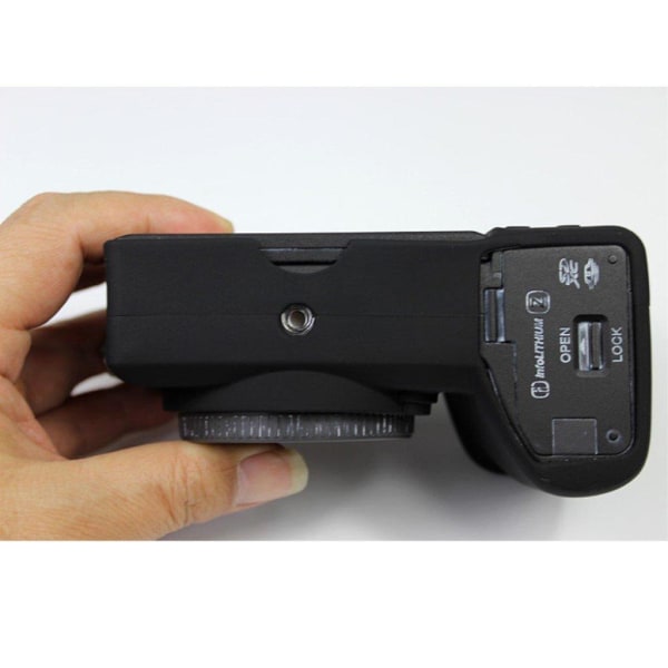 Sony Alpha A6600 silicone case - Black Svart