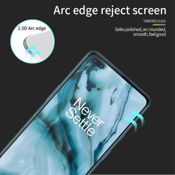 0.3mm hærdet glas skærmbeskytter til OnePlus Nord Transparent