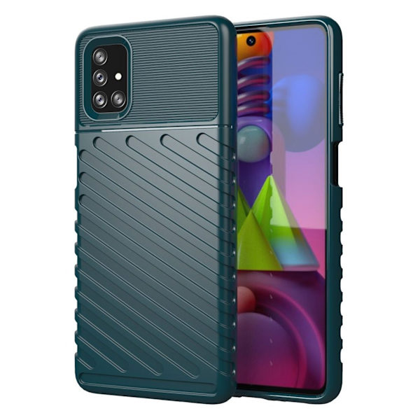 Thunder Samsung Galaxy M51 Etui - Grønn Green