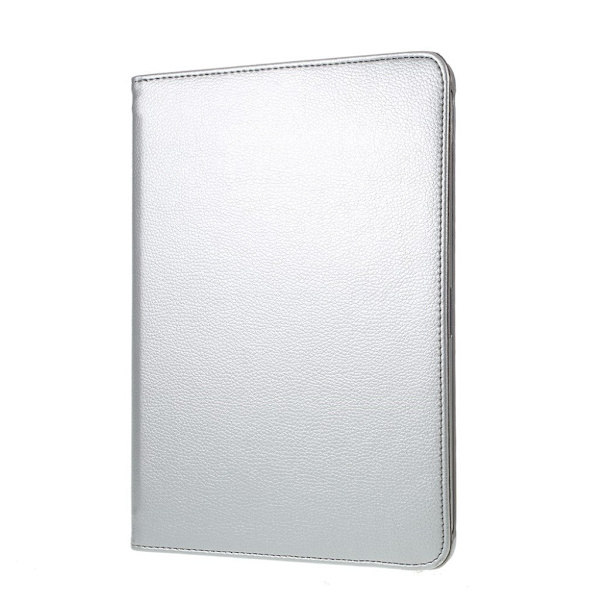 iPad Air (2020) 360 grader rotatable läder fodral - silver Silvergrå