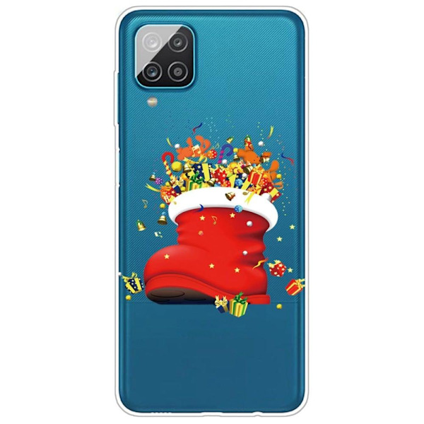 Jul Samsung Galaxy M53 5G fodral - Julstrumpa Röd