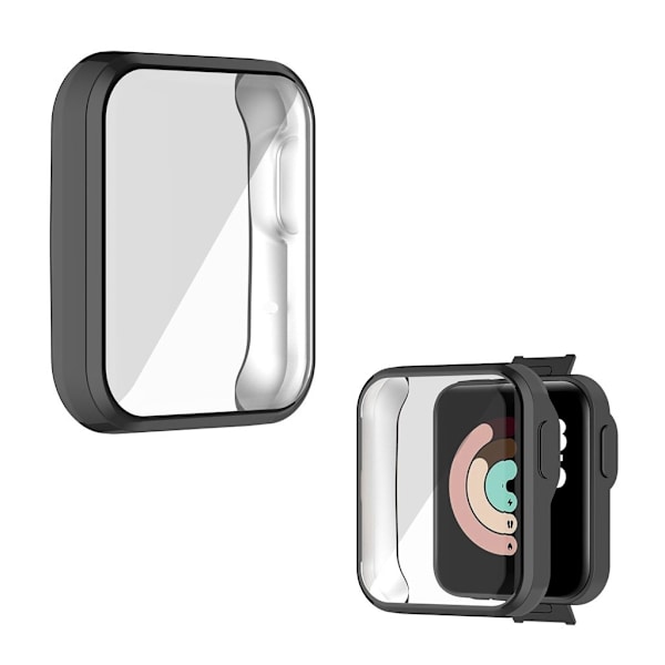 Xiaomi Mi Watch Lite stilfuld ramme - Sort Black