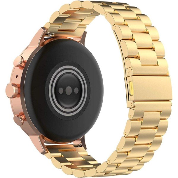 Garmin Vivoactive 4S durable stainless steel watch band - Gold Guld