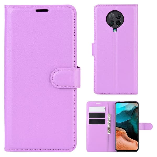 Classic Xiaomi Poco F2 Pro / Redmi K30 Pro Flip Etui - Lilla Purple