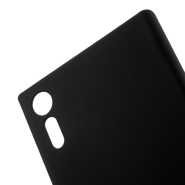 Sund Sony Xperia XZ gummibelagt cover - Sort Black
