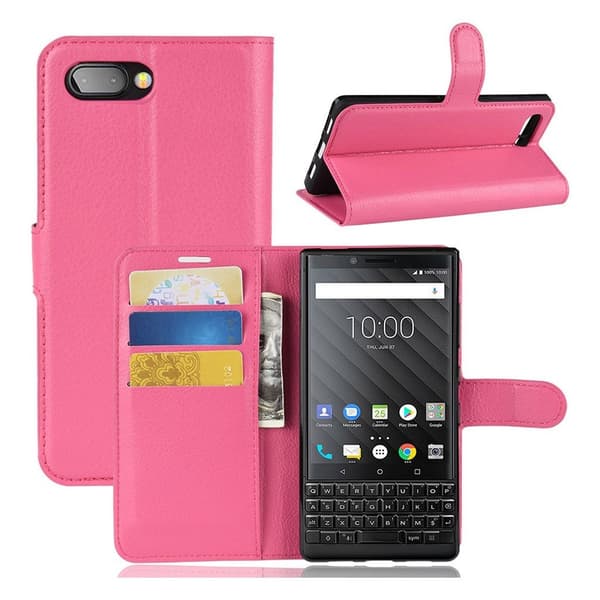Classic BlackBerry KEY2 fodral - Rosa Rosa