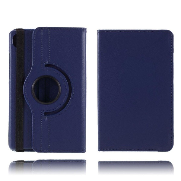 Lenovo Tab M8 360 rotatable leather case - Dark Blue Blue