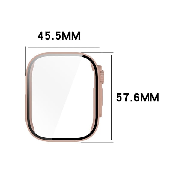 Xiaomi Redmi Watch 5 Active Scratch Resistant Tempered Glass Integrated Watch Case Full Coverage Protector - Transparent Transparent