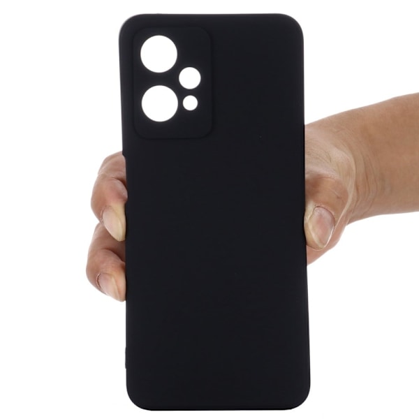 Matt OnePlus Nord CE 2 Lite 5G skal av flytande silikon - Svart Svart