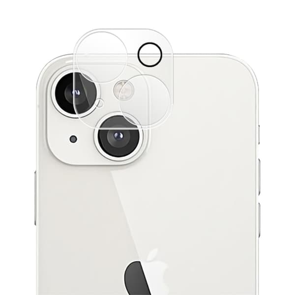 MOCOLO iPhone 14 kameralinsskydd av härdat glas - Transparent Transparent