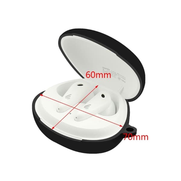 Edifier Funbuds silikonetui med spenne - Svart Black