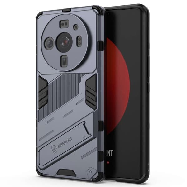 Stöttåligt Xiaomi 12S Ultra hybridskal - Blå Blå