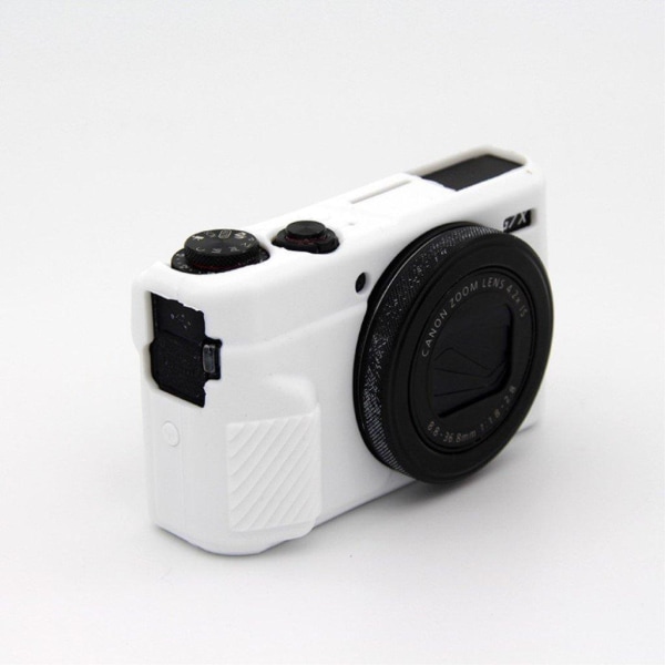 Canon PowerShot G7X Mark II trendikäs kamerakotelo - Valkoinen White