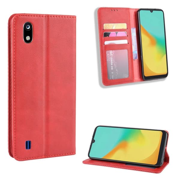 Bofink Vintage ZTE Blade A7 kotelot - Punainen Red
