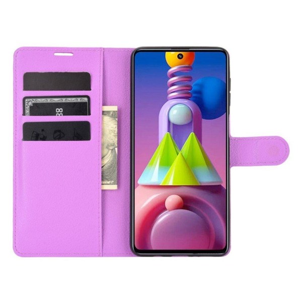 Classic Samsung Galaxy M51 flip etui - lilla Pink